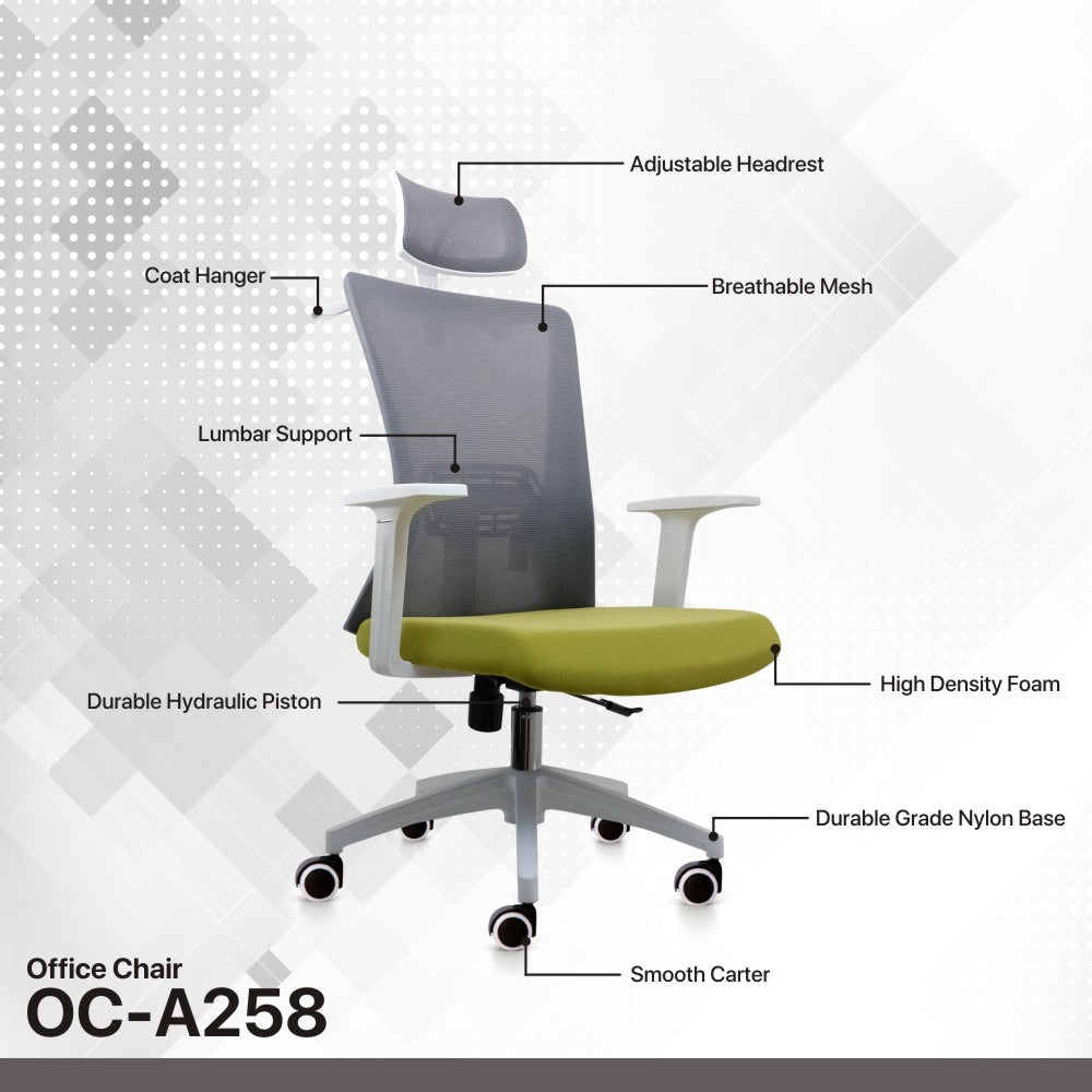 Fantech, Life Oc-A258 Mint Office Chair