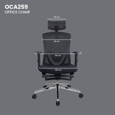 Fantech, Oc-A259S Black Office Chair