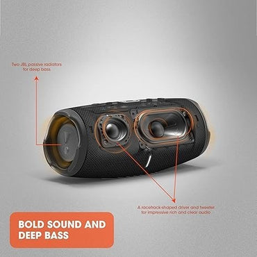 JBL, Charge 5 - Portable Waterproof (Ip67) Bluetooth Speaker With Powerbank Usb Charge Out, 20 Hours Playtime, JBL, Partyboost (Black)