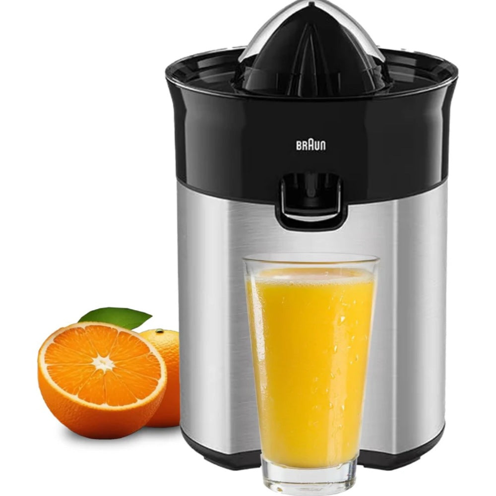 Braun, Citrus Juicer 60W Black & Steel