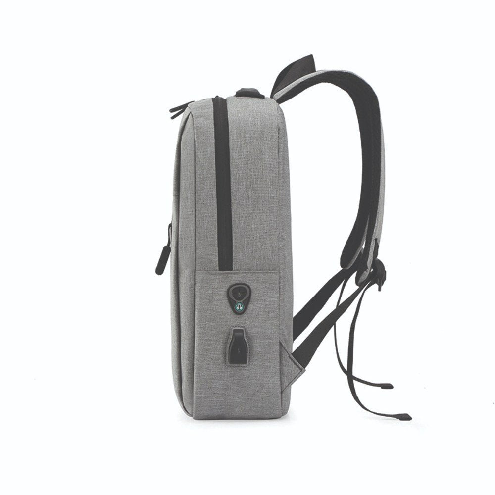 Conqueror, Protective Backpack Fits up to 15.6 Inch Laptops with USB and AUX Earphone Ports - CLB360
