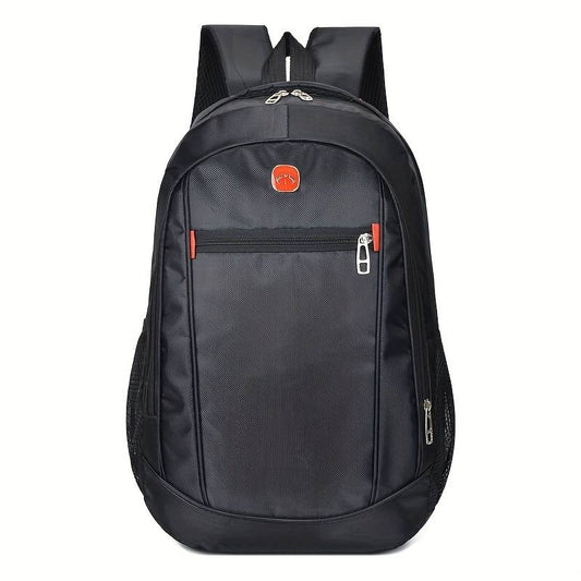 Kingslong, Waterproof Backpack Protective Multipurpose Fits Up to 15.6 Inch Laptops Black - KLB230826