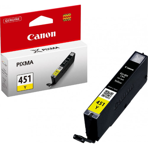 Canon, Inkjet Y (Yield=330Pages), CLI-451Y
