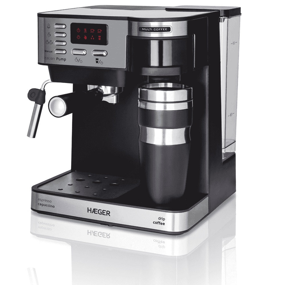 Haeger, Espresso Coffee Machine And Drip Coffee Multi Coffee, CM-145.008A