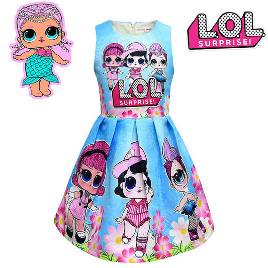 Cool Gift, Halloween & Barbara Costumes - LOL, Available in Different Sizes