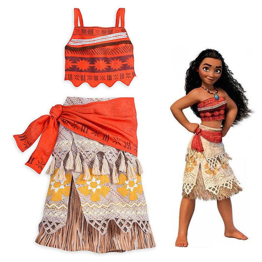 Cool Gift, Halloween & Barbara Costumes - Moana, Available in Different Sizes