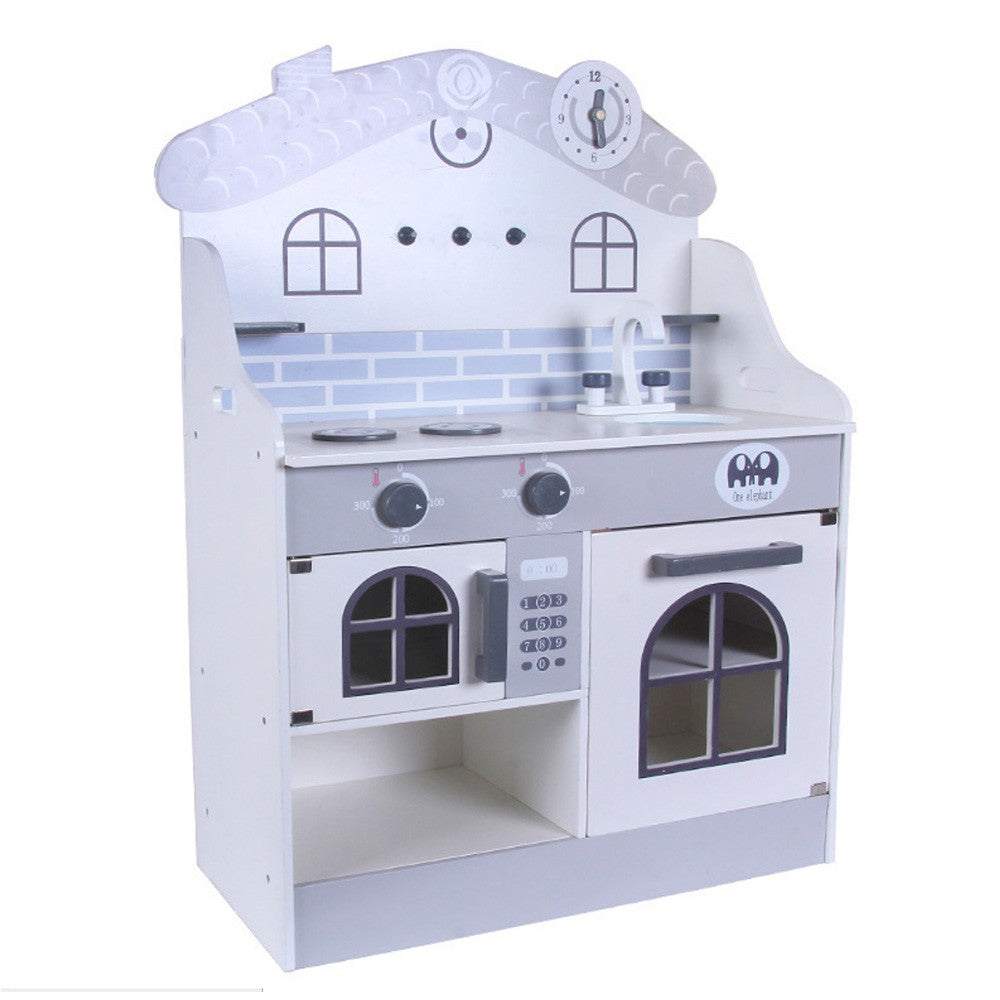 Cool Gift, Japanese Wooden Kitchen C For Kids, Included Accessories