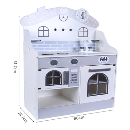 Cool Gift, Japanese Wooden Kitchen C For Kids, Included Accessories