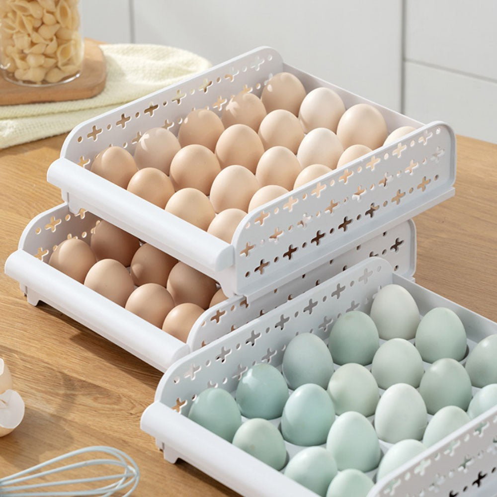 Cool Gift, Single Layer, 20 Grid Anti-Collision Egg Drawer, 1 Pc