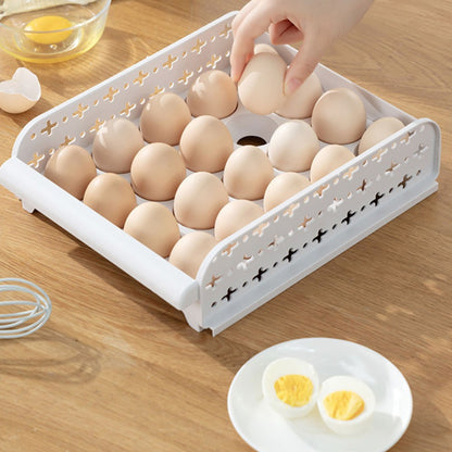 Cool Gift, Single Layer, 20 Grid Anti-Collision Egg Drawer, 1 Pc