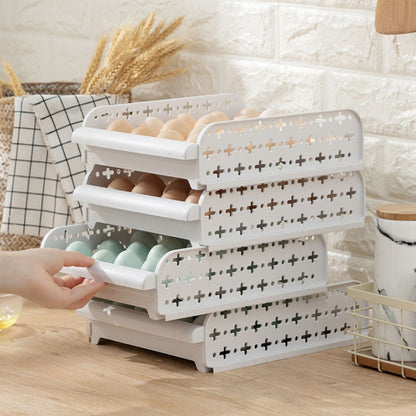 Cool Gift, Single Layer, 20 Grid Anti-Collision Egg Drawer, 1 Pc