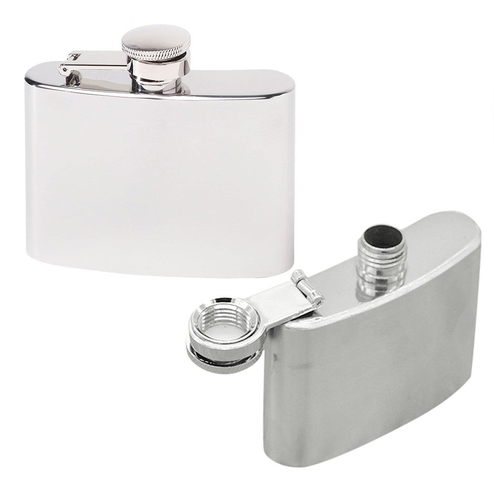 Cool Gift, Stainless Steel Hip Flask 5 Oz, Available in Different Sizes