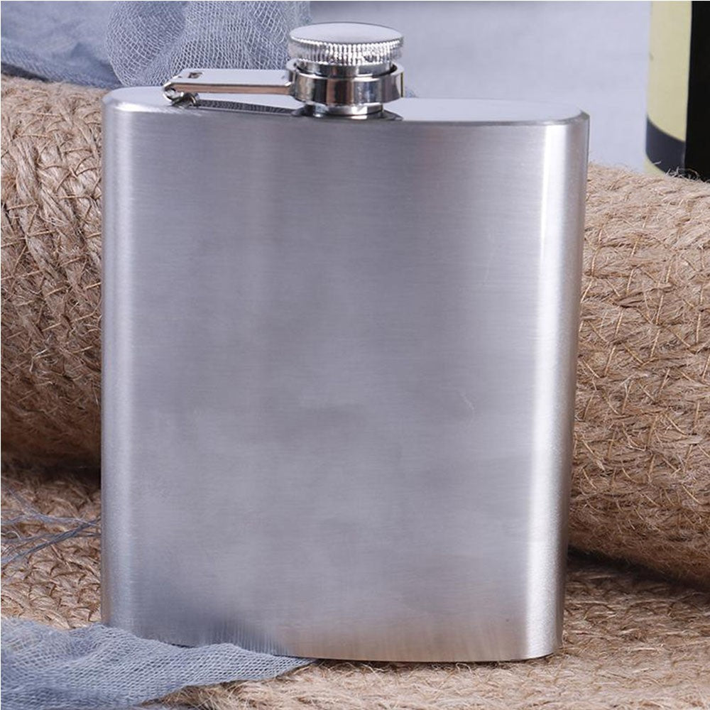 Cool Gift, Stainless Steel Hip Flask 5 Oz, Available in Different Sizes