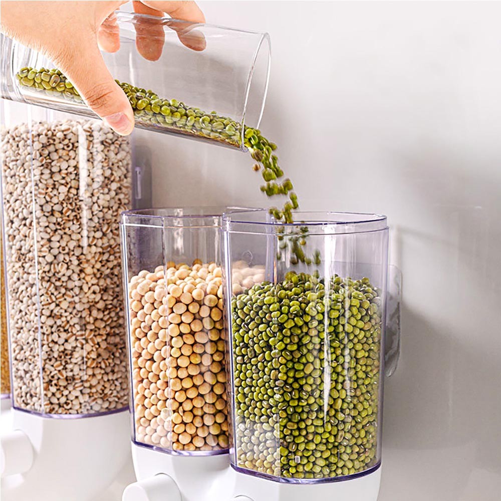 Cool Gift, U-Shaped Double Sections Grains Tank, 1&2 Kg, Available in Different Sizes