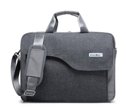 Coolbell, Laptop Shoulder Bag, Laptop Or Tablet, Sleek, Durable And Water-Repellent Fabric, Lightweight Toploader, Business Casual Or School, Available in Different Colors