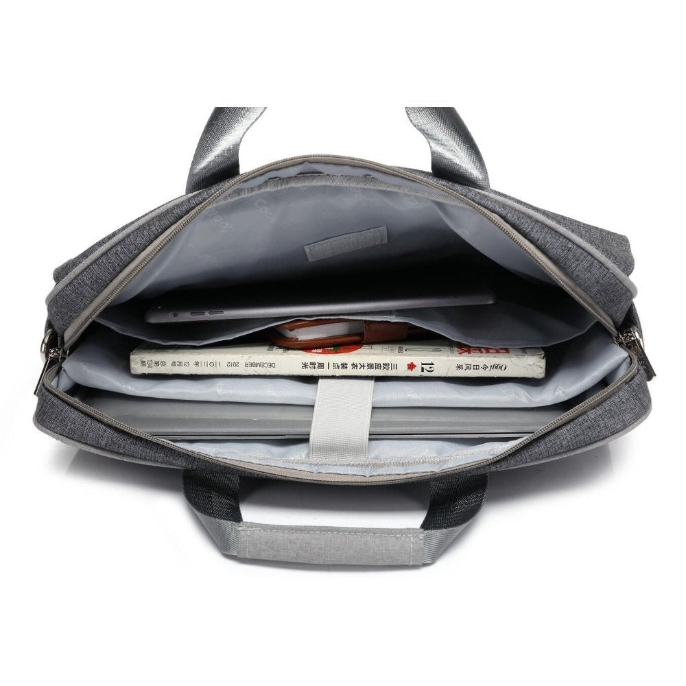 Coolbell, Laptop Shoulder Bag, Laptop Or Tablet, Sleek, Durable And Water-Repellent Fabric, Lightweight Toploader, Business Casual Or School, Available in Different Colors