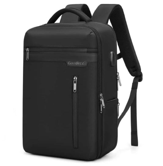 CoolBell, Anti-Theft Backpack, Waterproof Fashion Travel Backpacks, High Tech Backpack With Usb Charging Port, Business Laptop Backpack Fits 17.3 Inch Notebook