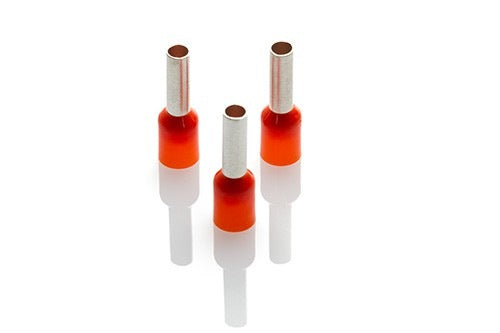 Cord End, Terminal Red 6Mm