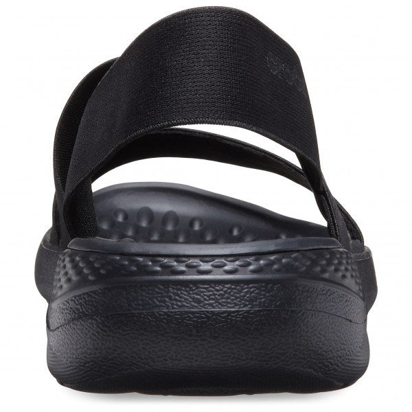 Crocs, Literide Stretch Sandal, Black, Available in Different Sizes