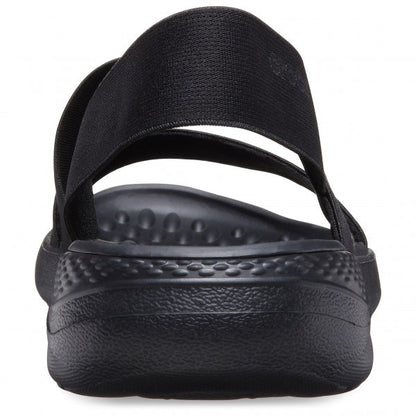 Crocs, Literide Stretch Sandal, Black, Available in Different Sizes