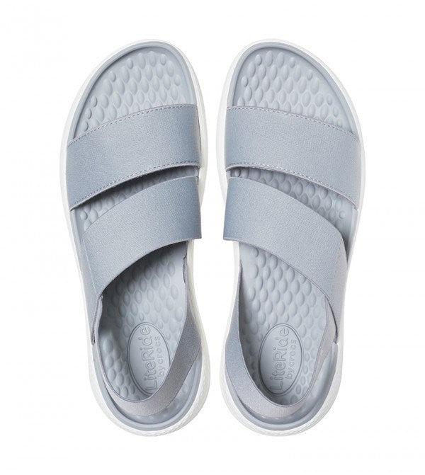 Crocs, Literide Stretch Sandal, Grey, Available in Different Sizes