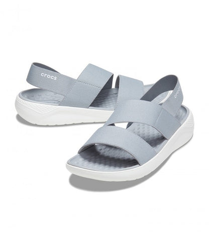 Crocs, Literide Stretch Sandal, Grey, Available in Different Sizes