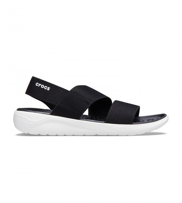 Crocs, Literide Stretch Sandal, B/W, Available in Different Sizes