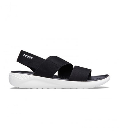 Crocs, Literide Stretch Sandal, B/W, Available in Different Sizes