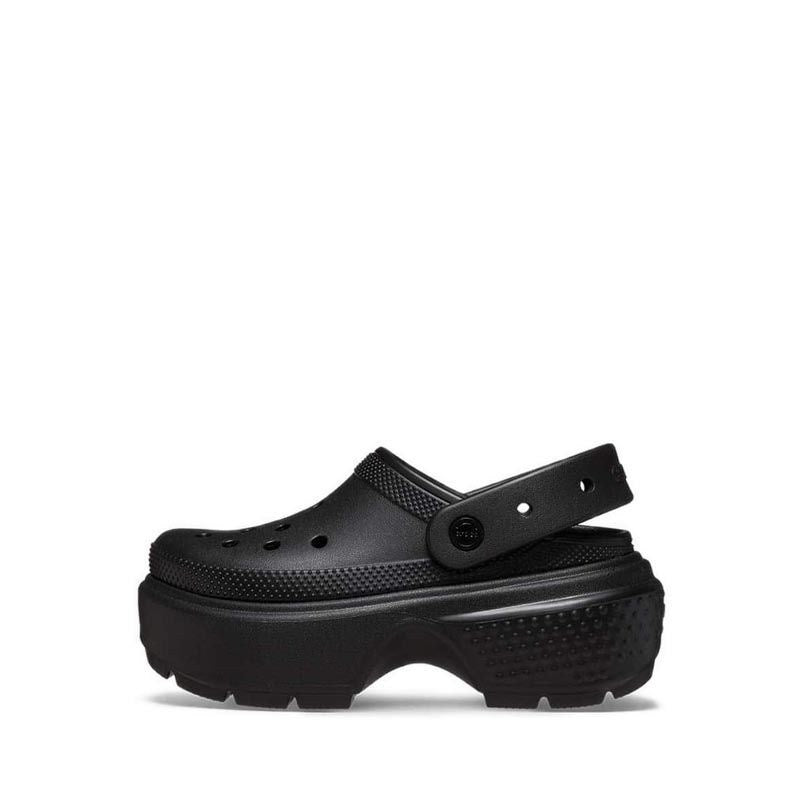 Crocs, Stomp Clog Unisex - Black, Available in Different Sizes
