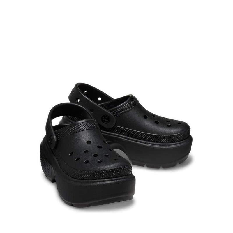 Crocs, Stomp Clog Unisex - Black, Available in Different Sizes