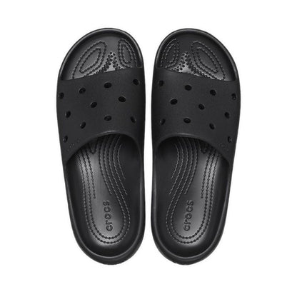 Crocs, Classic Unisex Slide v2 - Black, Available in Different Sizes