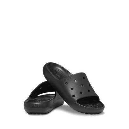 Crocs, Classic Unisex Slide v2 - Black, Available in Different Sizes
