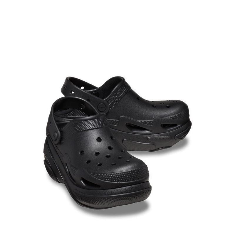 Crocs, Bubble Crush Unisex Clog - Black, Available in Different Sizes