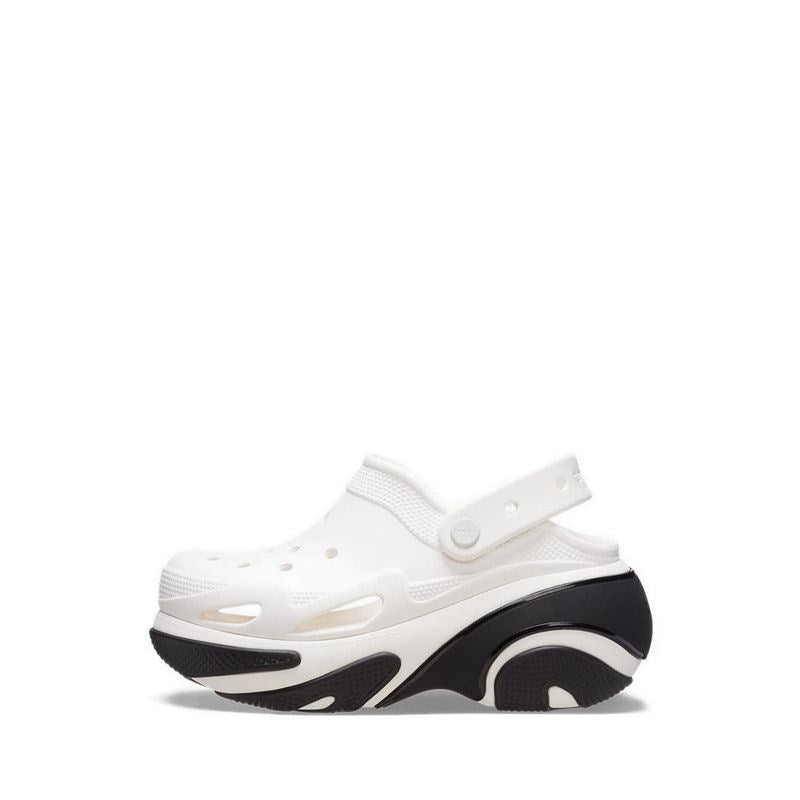 Crocs, Bubble Crush Unisex Clog - White, Available in Different Sizes