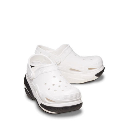 Crocs, Bubble Crush Unisex Clog - White, Available in Different Sizes