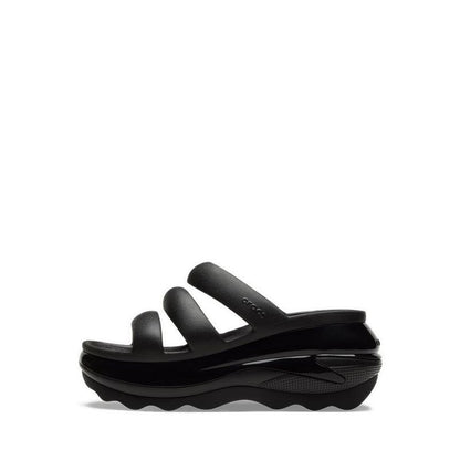 Crocs, Mega Crush Triple Strap Unisex Sandal - Black, Available in Different Sizes