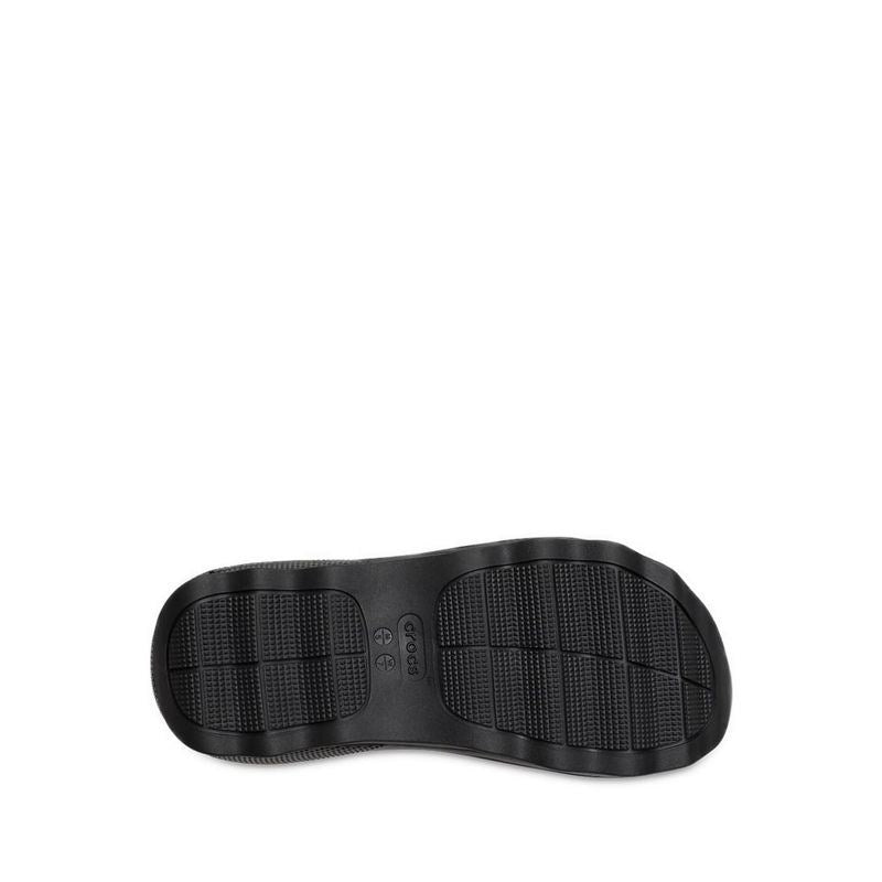 Crocs, Mega Crush Triple Strap Unisex Sandal - Black, Available in Different Sizes