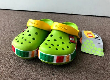 Crocs, Kids Crocband Lego Clog Green, Available in Different Sizes