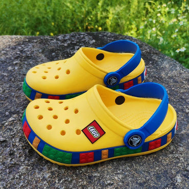 Crocs, Kids Crocband Lego Clog Yellow, Available in Different Sizes