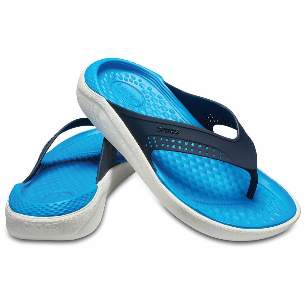 Crocs, Literide Flipflop Navy, Available in Different Sizes