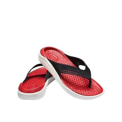 Crocs, Literide Flipflop Red, Available in Different Sizes