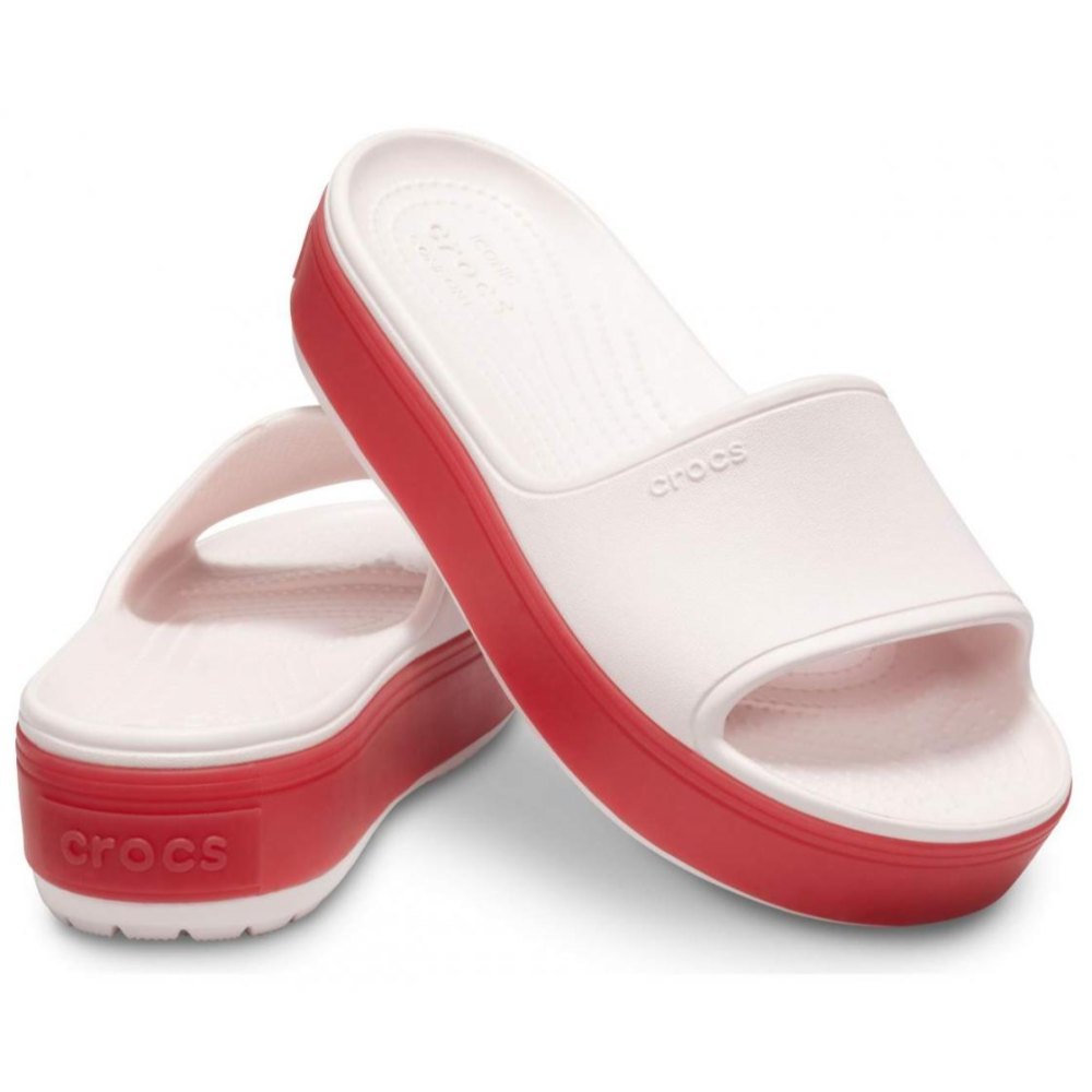 Crocs, Women'S Crocband Platform Slide Sandals, Available in Different Sizes