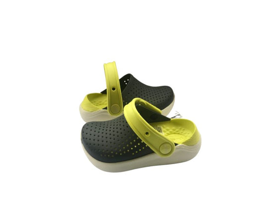 Crocs, Literide Kids Grey Pistachio, Available in Different Sizes
