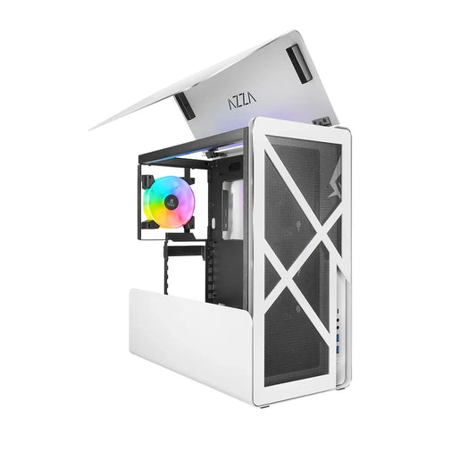 Azza, Cast 808Wm White Gaming Case