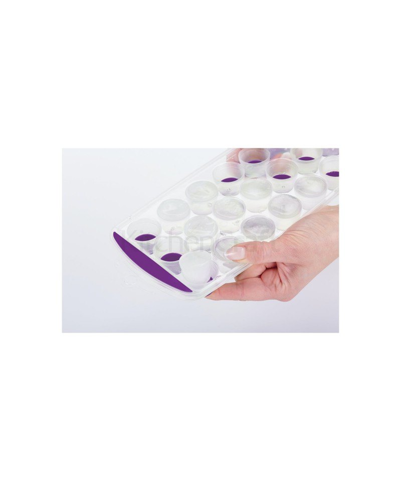 Kitchen Craft, Colourworks Purple Pop Out Flexible Ice Cube Tray