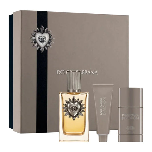 Dolce & Gabbana Devotion Pour Homme Gift Set Eau de Parfum 100ml + Shower Gel 50ml + Deodorant Stick