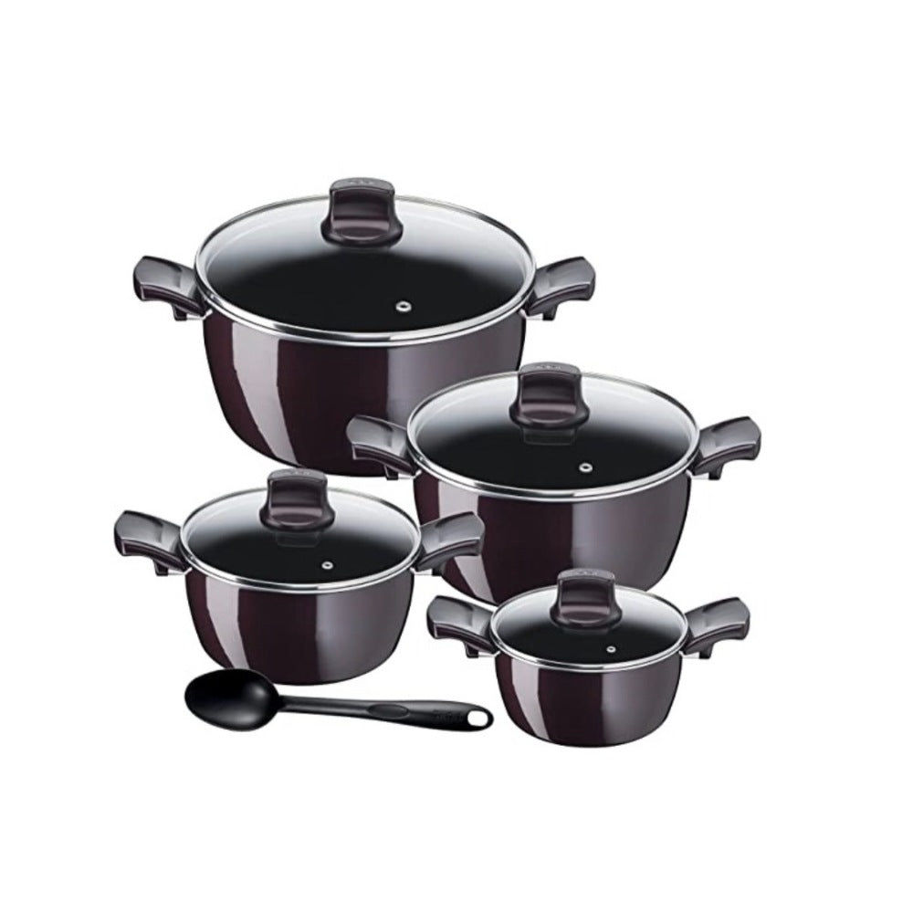 Tefal, Resist Intense Set 4 Casseroles 18/22/26/30 Cm + Spoon