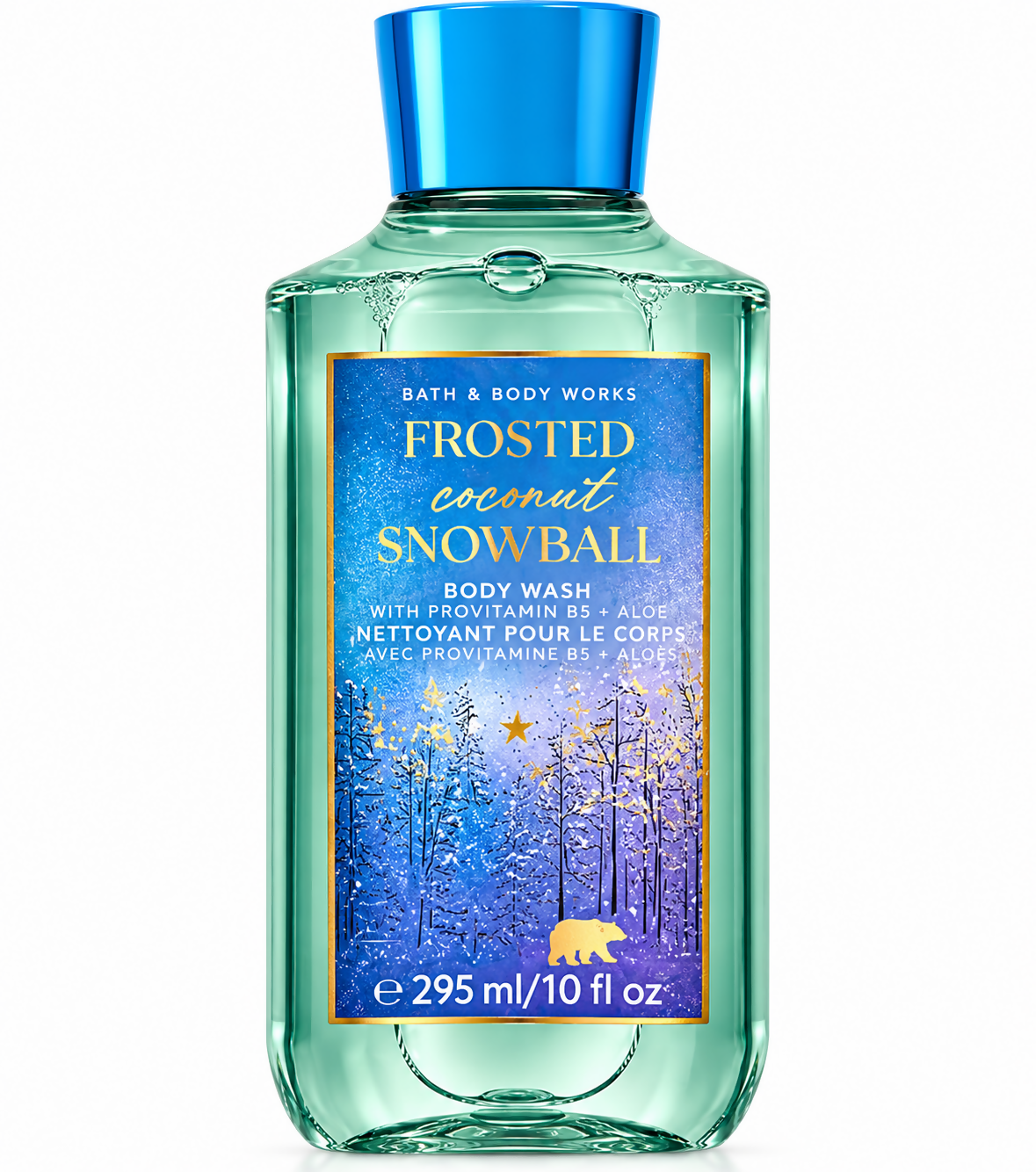 BATH AND BODY WORKS FROSTED COCONUT SNOWBALL BODY WASH 295ML
