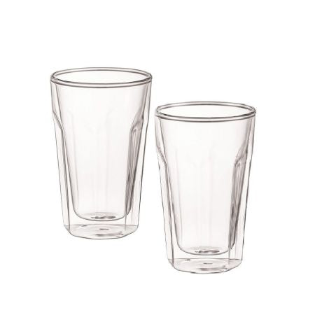 Dorsch, Classic Double Wall Glass Cups Set 2Pcs 450Ml