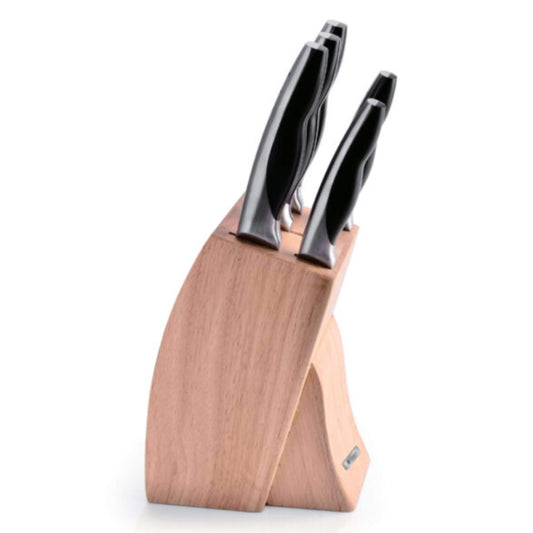 Dorsch, Curve Knife Set 6Pcs With Wooden Stand